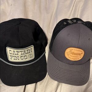 Captain Finn Company, and Stewart Surfboards hats one size